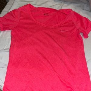 Nike hot pink short sleeve
